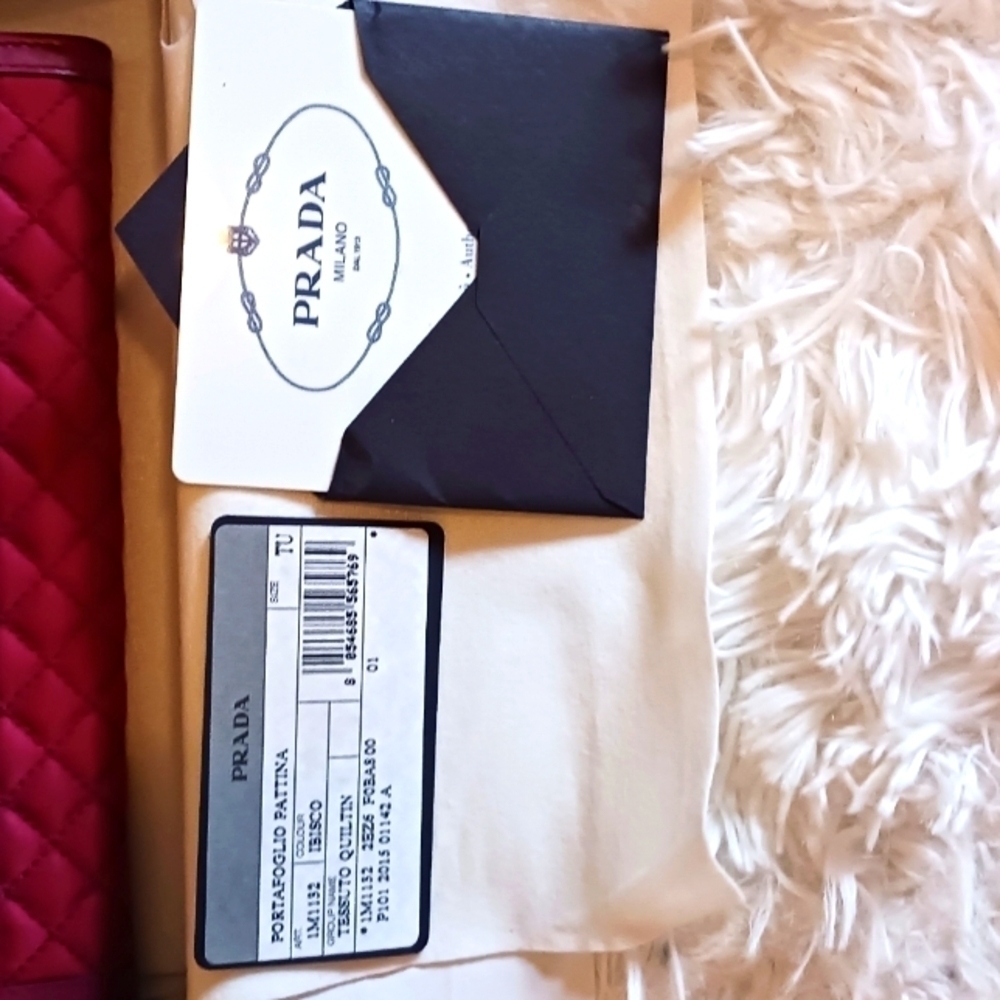 Prada portafoglio pattina quilted wallet - Picture 7 of 15